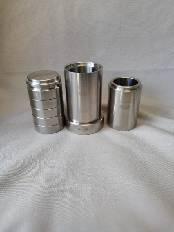 トライアキシャル静圧模具（粘土成形用）	φ38 / 50 / 70 / 100 mm