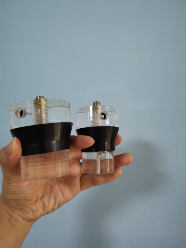 トライアキシャルストレッチキャップ（ホーン形，GDS製）	φ38 / 50 / 100 mm