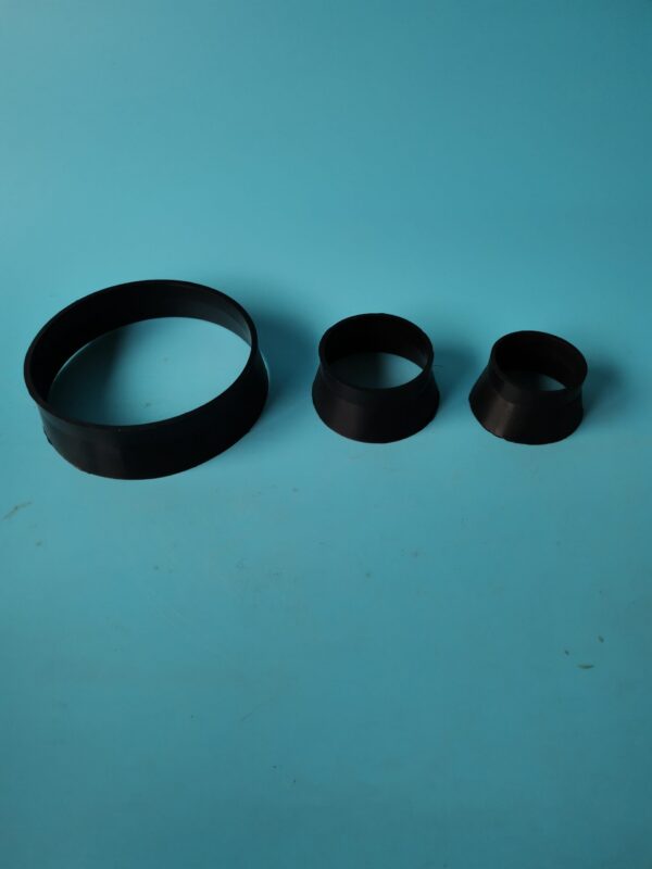 トライアキシャルストレッチキャップ（ホーン形，GDS製）	φ38 / 50 / 100 mm