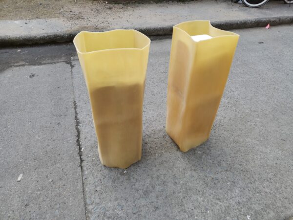 土力学三軸試験における異形膜