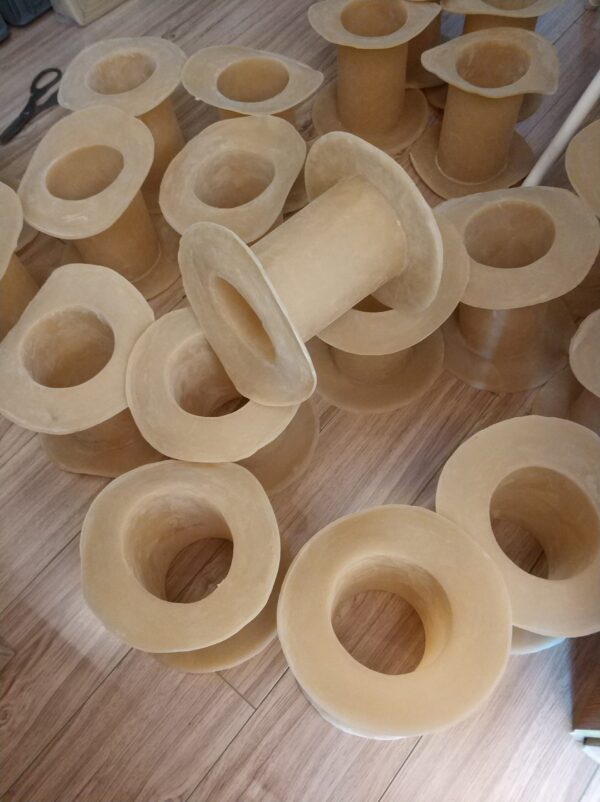 その他の乳胶製異形カスタム製品。