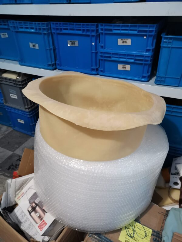 土壌模型試験用水槽状膜袋