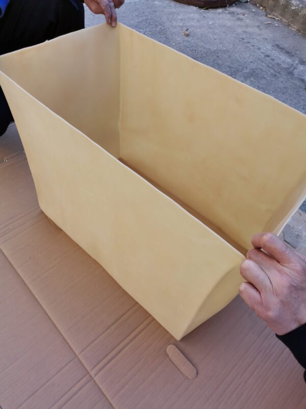 土壌模型試験用水槽状膜袋