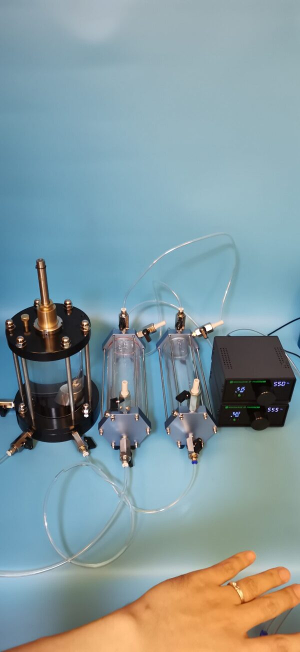 QYKZ‑2简易液体压力控制器 三轴实验压力容器