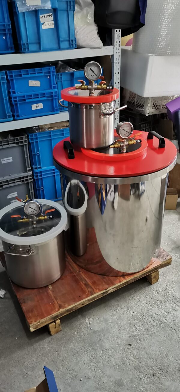 真空飽和装置（飽和器用真空抽出）	φ280 / 400 / 500 mm