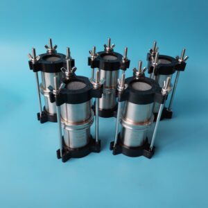 土壤饱和器，不锈钢三瓣模具，用于装土样的容器