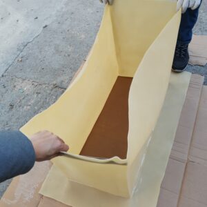 模型箱内衬乳胶膜 柔性内衬